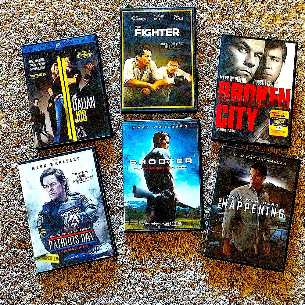 Mark Wahlberg DVD action movie bundle